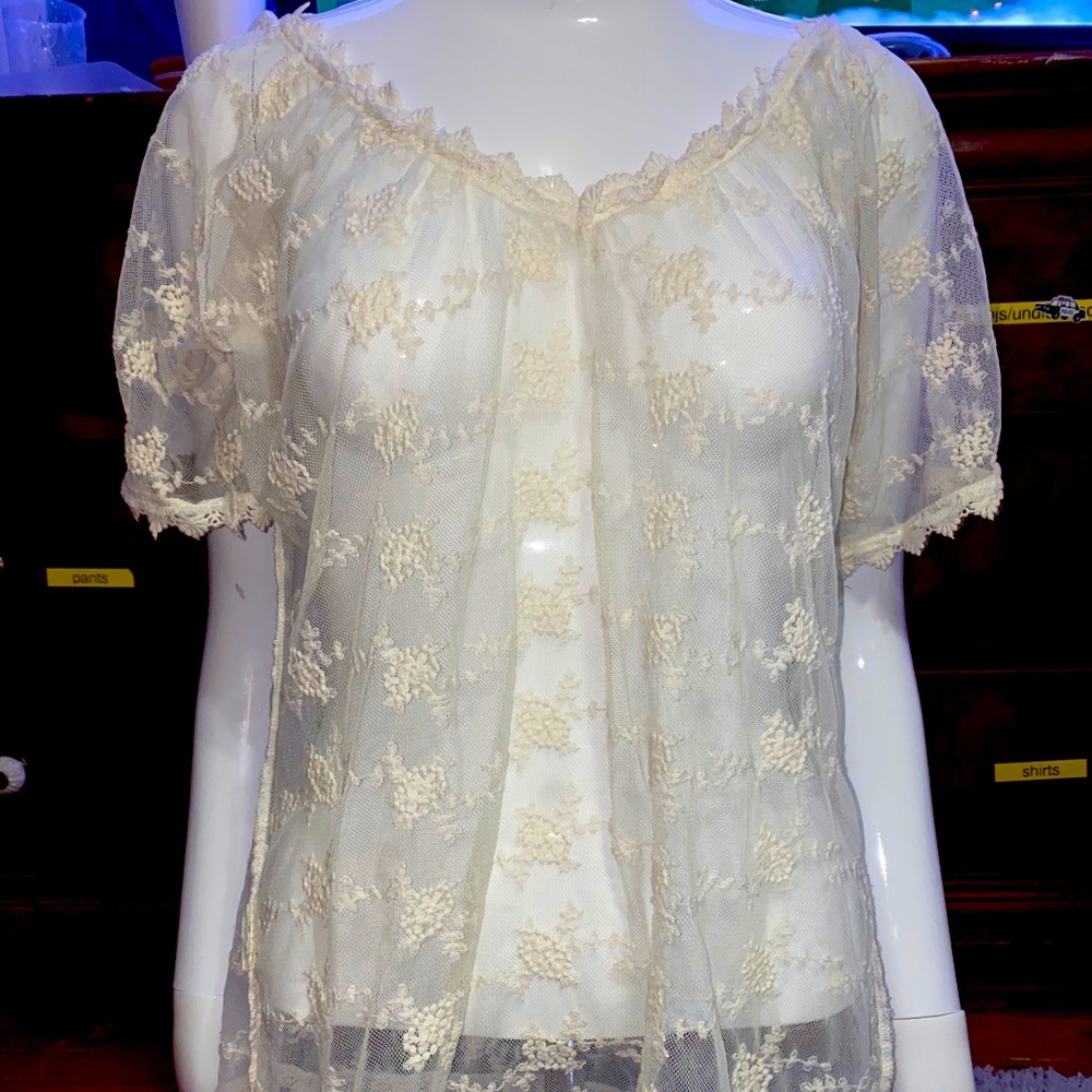 Sheer women’s blouse